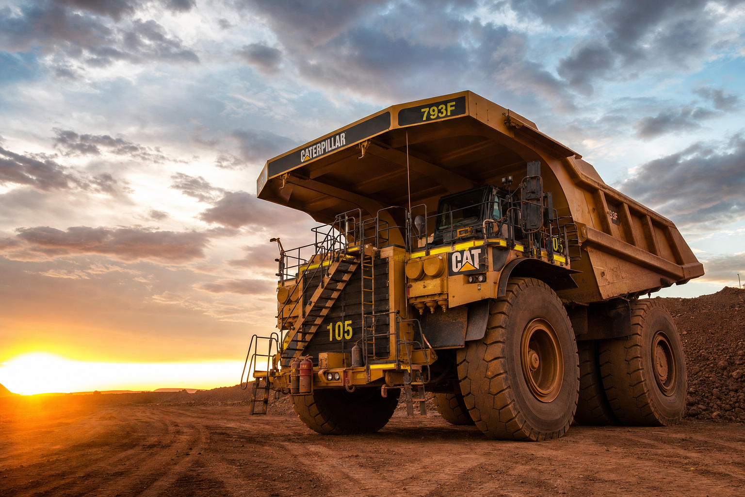 Heavy mining equipment